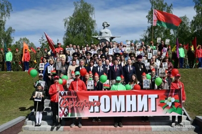 Глуск празднует День Победы. Фоторепортаж