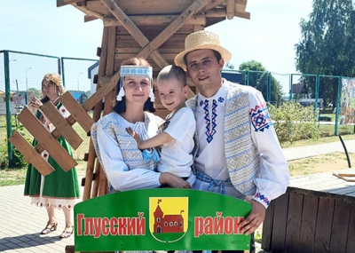 Сям&amp;rsquo;я Лузан з Глускага раёна на мінулым тыдні ўзяла ўдзел у абласным этапе рэспубліканскага сельскагаспадарчага праекта «Уладар сяла — 2023»