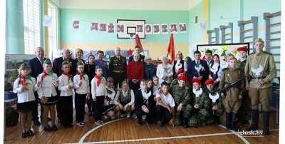 Урок памяти, посвященный Дню Победы, в Глусской средней школе  2
