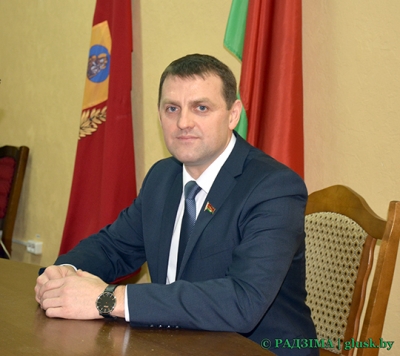 Председателем Глусского районного Совета депутатов избран Вячеслав Асташевич