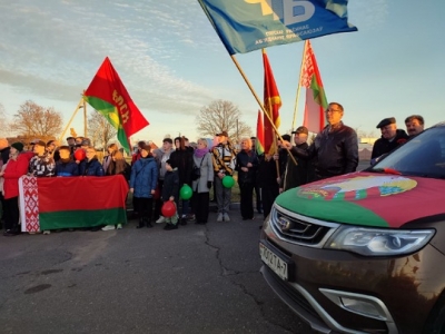 Автопробег «Символ единства» в Глуске