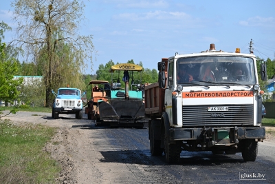 На каких улицах Глуска в 2024 году планируют сделать текущий ремонт