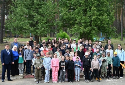 В воспитательно-оздоровительном лагере &laquo;Птичь&raquo; Глусской санаторной школы-интерната прошла акция &laquo;Шаг к успеху&raquo;