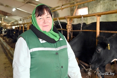 Дела идут на лад. На молочно-товарной ферме «Повстка» ОАО «Заря Коммуны» — сейчас самые высокие в Глусском районе удои на корову 