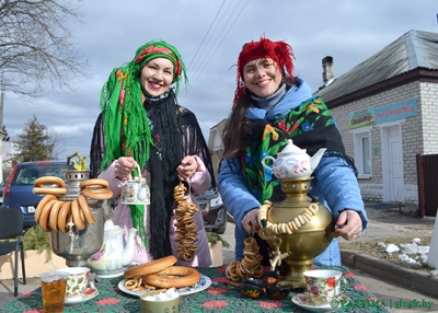 На Масленіцу ў Глуску (фотарэпартаж)