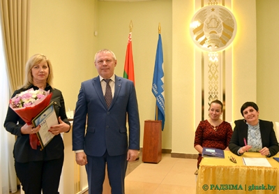 Отчетно-выборная конференция районного объединения профсоюзов прошла в Глуске
