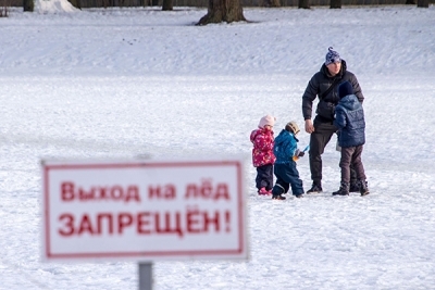 Спасатели напоминают о&nbsp;безопасности зимой