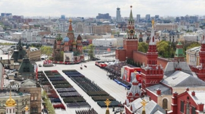 Лукашенко присутствует на Параде Победы на Красной площади в Москве