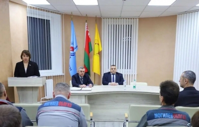 Председатель Глусского райисполкома Алексей Журавлёв встретился с коллективом Глусского района газоснабжения