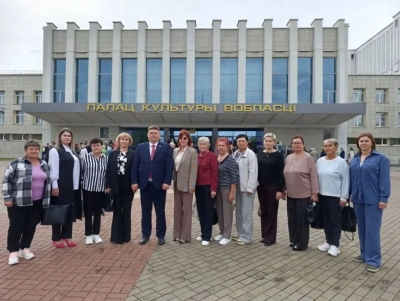 Делегация Глусского района участвует в&nbsp;праздничном мероприятии ко&nbsp;Дню народного единства, которое проходит в&nbsp;Могилёве