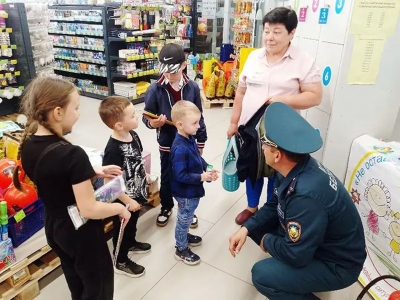 Глусский РОЧС: не оставляйте детей одних