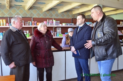 Сельский сход в деревне Городок Глусского района