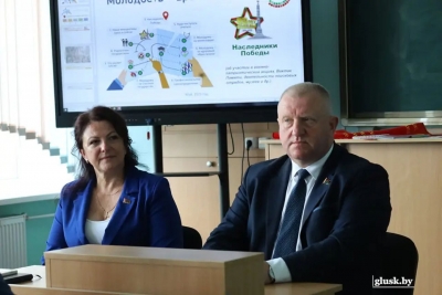 В Глусском районе побывал депутат Палаты представителей Национального собрания Республики Беларусь Олег Дьяченко