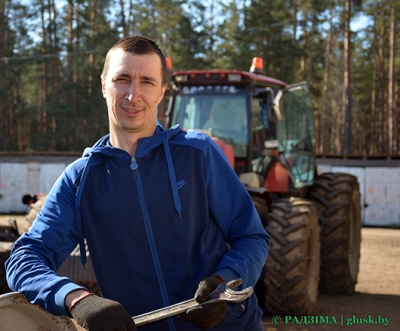 «Нашы людзі». Трактарыст-машыніст Васіль Вежнавец 