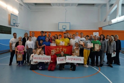 Спортивно-развлекательное мероприятие «Семейный батл» прошло в Глуске