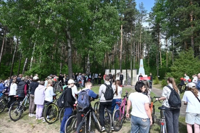 Патриотический велопробег состоялся в&nbsp;СШ &nbsp;1&nbsp;Глуска