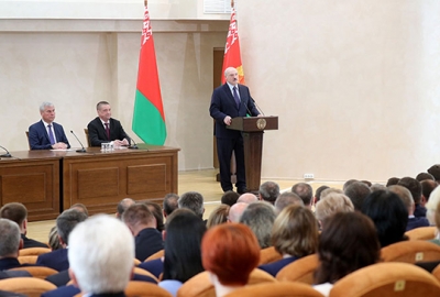 Рабочая поездка Президента в Могилёвскую