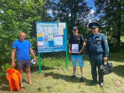 Безопасность на водоемах. Глуск