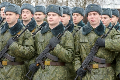В Беларуси началась отправка призывников в войска