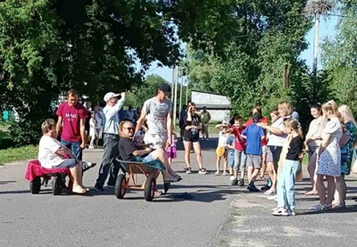 В Заволочицах устроили семейный праздник